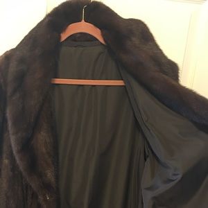 Mink coat